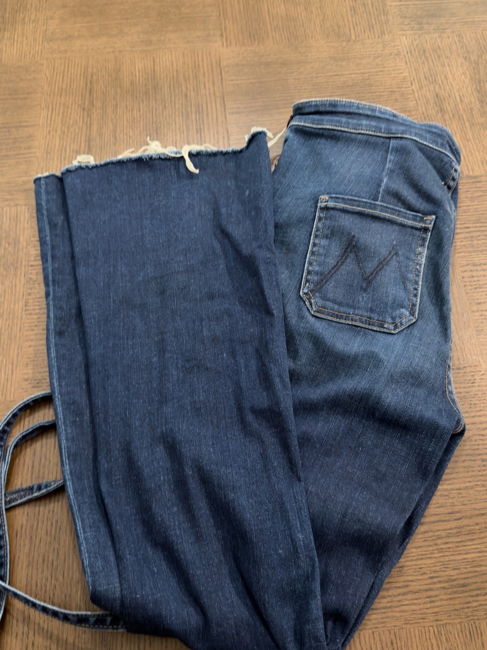 MOTHER The Weekender Denim Overalls Blue Size
24 Made in USA - Picture 4 of 12